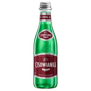 Cisowianka Woda mineralna silnie gazowana niskosodowa 300 ml