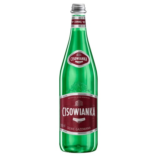 Cisowianka Woda mineralna silnie gazowana niskosodowa 700 ml 8a736e65c4a2bfa7ac4e20674f1ae9ce