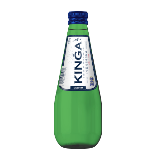 Kinga Pienińska Woda mineralna gazowana 330 ml Kinga Pienińska Woda mineralna gazowana 0.33 l
