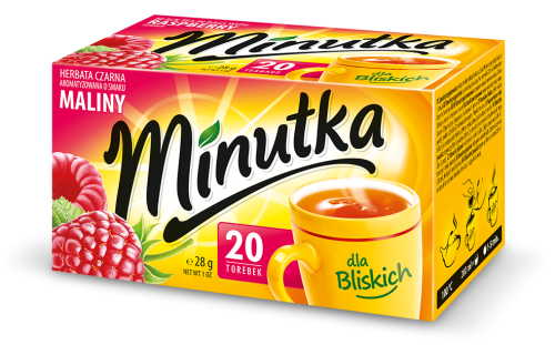 Minutka Malinowa 20  saszetek 99d32403c7431e6128921bd583bab01f