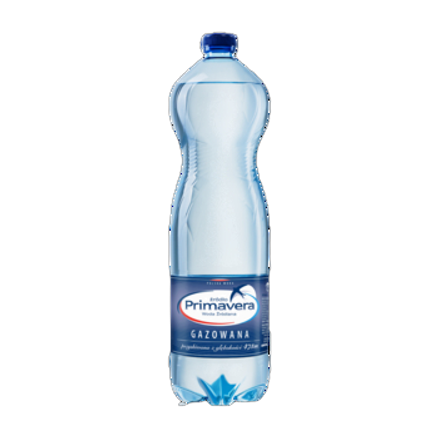 Primavera Woda źródlana gazowana 1,5 l Primavera Woda źródlana gazowana 1.5 l