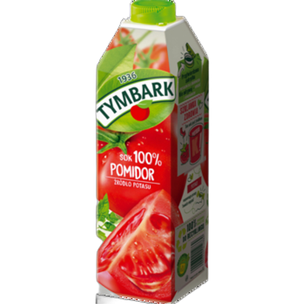 Tymbark Sok 100% Pomidorowy 1 l Tymbark Sok 100% Pomidorowy 1 l
