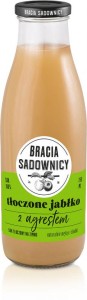 Bracia Sadownicy Sok tłoczony Jabłko-Agrest 750 ml