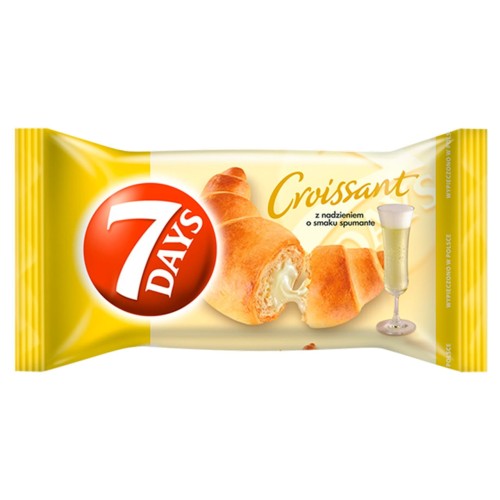 7 Days Croissant z nadzieniem o smaku spumante 60 g 98e6f06c00125cf45814f4d99831dbd0