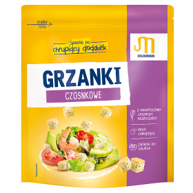 Mamut Grzanki czosnkowe 150 g c518e28ef5683e01febd95ee47a28018