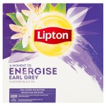 Lipton Earl Grey Herbata czarna aromatyzowana ekspresowa 200 g 100 x 2 g