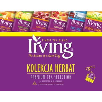 Kolekcja Herbat Irving Premium 25X1,5 g+5X2 g Kopert 47,5 g 02c1ab6865c24edacff331ab6d342dc6