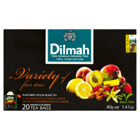 Dilmah Zestaw czarnych aromatyzowanych herbat 40 g 20 torebek 056e9371ddaa12032332317d2e610dd4