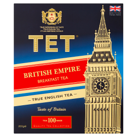 TET British Empire Herbata czarna 200 g 100 x 2 g