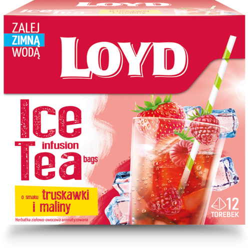 Loyd Truskawka i malina na zimno 2.5 g*12t