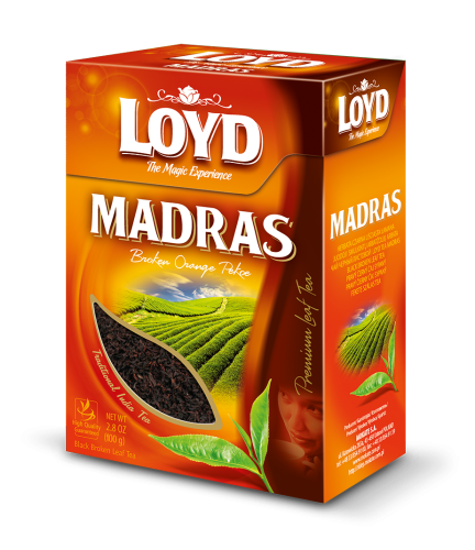 Loyd Herbata Liść Madras 100 g 61699e901cf0c6f364008af4e7ff3d15