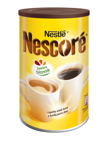 Nescafe Nescoré Kawa rozpuszczalna z oligofruktozą i cykorią 260 g Nescafe Nescoré Kawa rozpuszczalna z oligofruktozą i cykorią 260 g