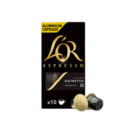 L'Or Espresso Ristretto Kawa Mielona W Kapsułkach 10 Kapsułek 52 g L'Or Espresso Ristretto Kawa Mielona W Kapsułkach 10 Kapsułek 52G