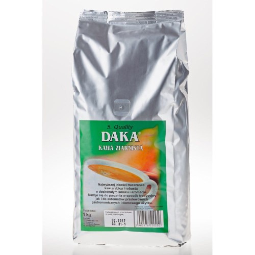 DAKA Kawa ziarnista mieszanka 1 kg f02a8245d8151c5e18db414550a0f396
