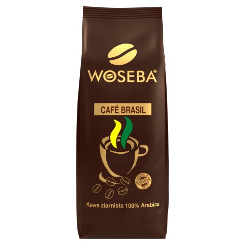 Woseba Café Brasil Kawa palona ziarnista 500 g bc778fcef26fafa18428c7fba760a487