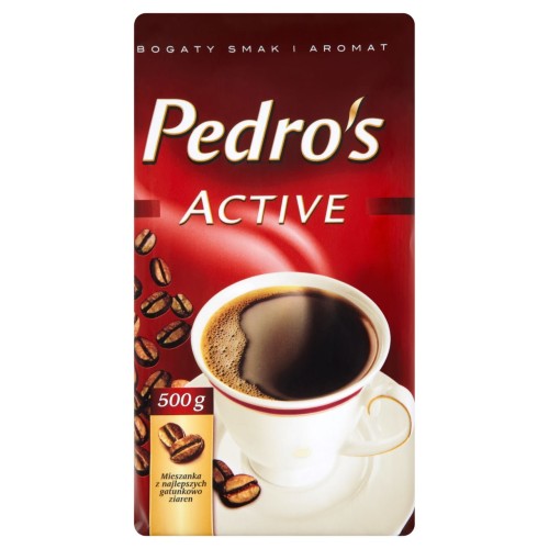 Pedro's Active Kawa mielona 500 g 727c01a6d5db59073a210c6322d062aa