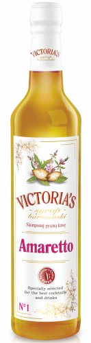 Victoria's Syrop Barmański o Smaku Amaretto 490 ml beee2070121ae71daaef890c3a3e30a0