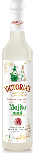 Victoria's Syrop Barmański o Smaku Mojito Mint 490 ml 3ff9eb21e60b0e66217c9fca0d07e0ef