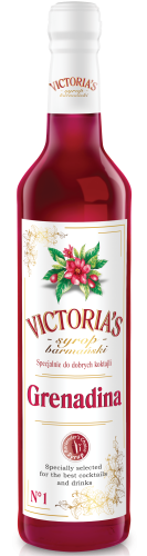 Victoria's Syrop Barmański o Smaku Grenadiny 490 ml f913c435bdd770df87d7f226ed79705d