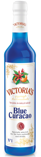 Victoria's Syrop Barmański o Smaku Blue Curacao 490 ml 8c6cf3f410e5d58885302f38800e275c