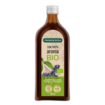 Premium Rosa Aronia sok 100% BIO B/C 500 ml Premium Rosa Aronia sok 100% BIO B/C 500 ml