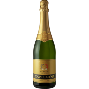 'cavignon sparkling blanc demi-sec 750 ml białe musujące pólwytrawne
