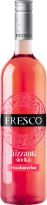 'Wino owocowe Fresco frizzante truskawka słodkie 750 ml