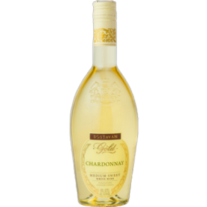 'Bostavan Gold Chardonnay White Medium Sweet White Wine 750 ml