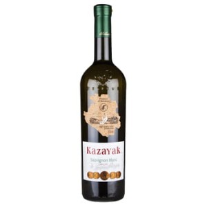 'Wino gronowe białe, półwytrawne Kazayak Sauvignon Blanc 750 ml
