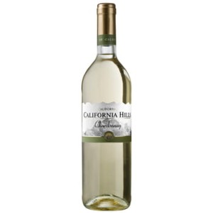 'Wino California Hills Chardonnay Białe, Półwytrawne 750 ml