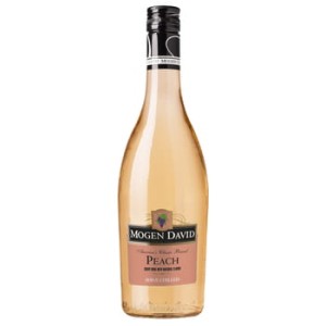 'Mogen David Peach Białe, Półsłodkie 750 ml