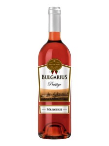 'Bulgarius Różowy Półsłodki 750 ml 11%