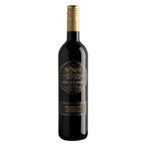 'Wino gronowe wytrawne czerwone Sensi Collecione Primitivo Puglia 750 ml