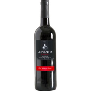 'CERVANTES wino czerwone półsłodkie 750 ml
