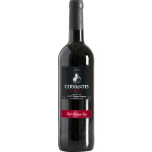 'CERVANTES wino czerwone półwytrawne 750 ml