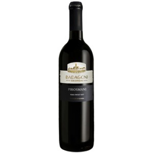 'BADAGONI Pirosmani red semi dry 750 ml'