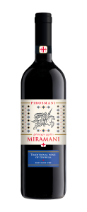 'MIRAMANI Pirosmani red semi dry 11,5% 750 ml'
