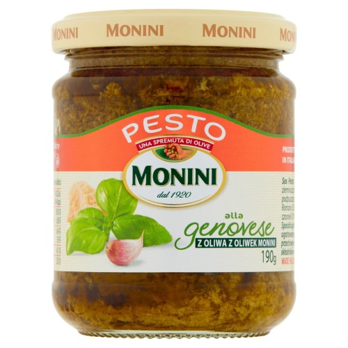 Monini Sos Pesto alla Genovese 190 g 51cd3505379fe9244d53024e044550c3