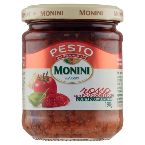 Monini Sos Pesto Rosso 190 g 8a66c56ef99dbd2485129ffc28f41700