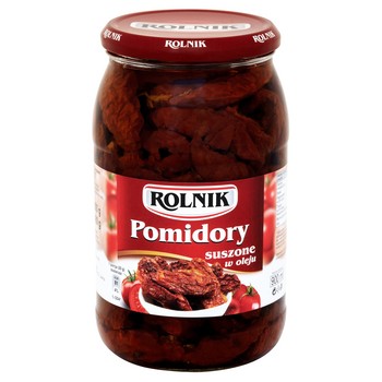 Rolnik Pomidory suszone w oleju 800 g Rolnik Pomidory suszone w oleju 800 g