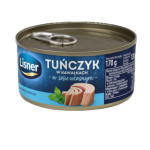 Tuńczyk w kawałkach w sosie własnym Lisner 170 g