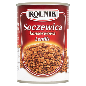 Rolnik Soczewica konserwowa 400 g ed6d7132cdb3016cb1b38f5df9b2bc3f