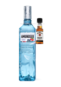 'Amundsen Owoce Leśne 37,5 % 700 ml + Whisky Jim Beam White Label 40% 50 ml'