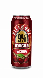'Piwo Beczkowe Mocne 9% Wiśnia 4x500 ml Puszka
