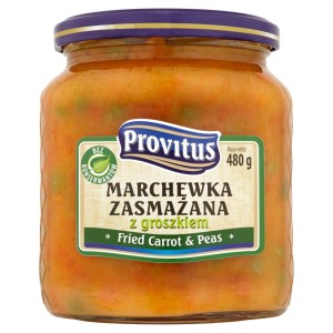 Provitus Marchewka z groszkiem 480 g