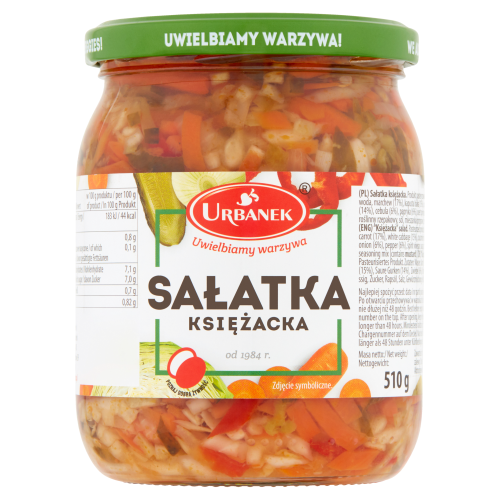 Urbanek Sałatka Księżacka 510 g 5b2f3aab8d5bd6c269e528607da812dd