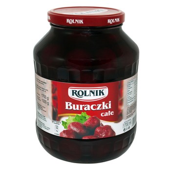 Rolnik Buraczki całe 1,7 l Rolnik Buraczki całe 1700 ml