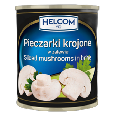 Helcom Pieczarki krojone w zalewie 2,65 l Helcom Pieczarki krojone w zalewie 2650 ml