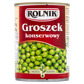 Rolnik Groszek konserwowy 400 g 5cec0ca5642cf7fe35a31bccd803dd20