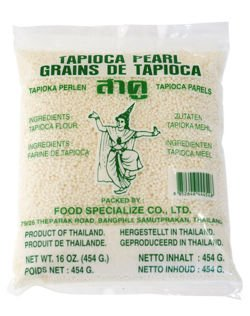 Food Specialize Tapioka perła drobna 454 g ca0d61fc2a80cad41ee840f15fc19ae0